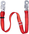 Hunting Safety Belt with Adjustable Lanyard, Safety Climbing Belt with Waist Pad and 2 D Rings, Safety Belt Kit Personal Portable Protective Equipment - Image 2
