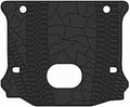 Cargo Liners Custom Fit for Jeep Wrangler JK Unlimited JKU 4 Door Sahara Rubicon 2015 2016 2017 2018 Trunk Mats Full Black Rubber All Weather with Subwoofer Heavy Duty Odorless by SanAuto