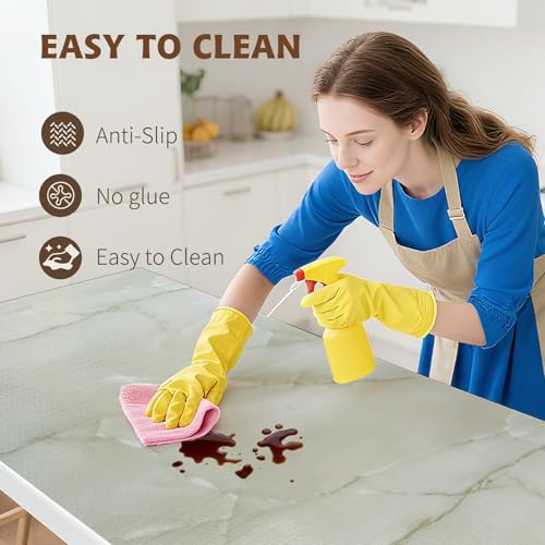 2-Layer Drawer and Shelf Liner for Kitchen Cabinet: 23.6in X 30Ft Non Slip - Image 4