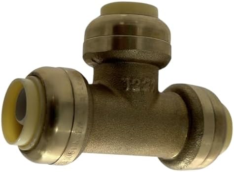 XFITTING Push Fit 1/2 Inch x 1/2 Inch 1/2 Inch Push Fit Tee, 2 Pieces - Image 4