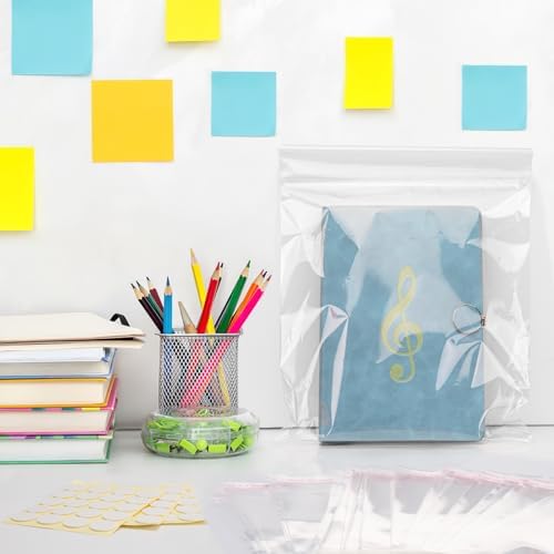 120Pcs 9x12 Inch Clear Self Sealing Cellophane Bags, 2 Mil - Image 5