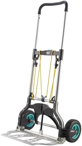 wolfcraft TS 850 Offroad Folding Sack Truck - All-Terrain Hand Trolley by wolfcraft
