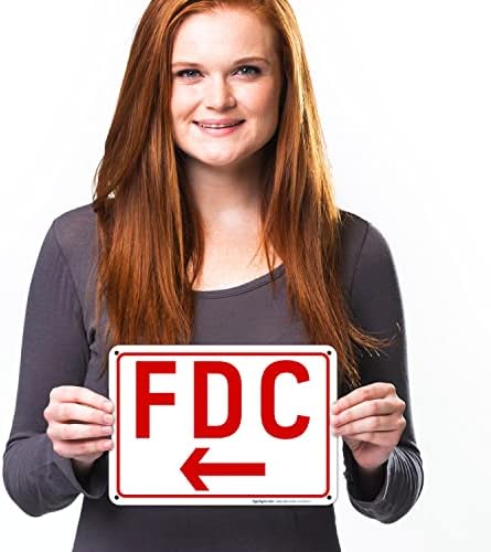 FDC Left Arrow Sign, - Image 2