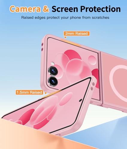 FNTCASE for Samsung Galaxy Z Flip 7 Case, Fit for Magsafe, Screen Protector - Image 5