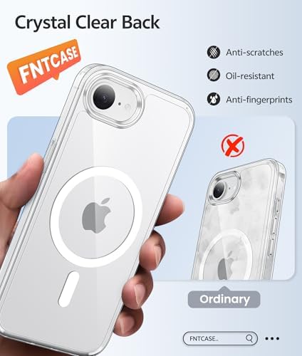 FNTCASE for iPhone 17e/ iPhone 16e Case, Fit for Magsafe, Screen Protector - Image 6