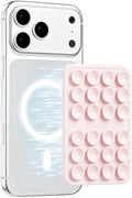 2026 Upgraded Magnetic Suction Sticky Phone Grip for Magsafe, Chalk Pink by Bethebestbrandyoucantrust