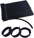 6 Inches 100 PCS Black Reusable Cable Ties,Multi-purpose Adjustable Cord Straps,Cable Organizer,Cord Wrap and Hook Loop Cords Management,Adjustable Cord Ties by Unknown