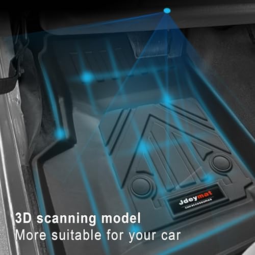 All Weather Floor Mats & Cargo Liner Compatible for 1997-2006 Jeep Wrangler TL/LJ Accessories (for1997-2006 Jeep Wrangler TJ/LJ) - Image 4