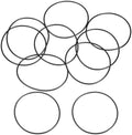 uxcell 10Pcs AS-250 NBR 70A O-Rings 5" ID x 1/8" CS/4.984" ID x 0.139" CS by uxcell