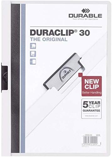 Durable 795898 - Black A4 Size Folder, 30 Sheets - Image 3