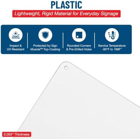 ComplianceSigns.com DANGER Wear Proper PPE When Handling Chemicals English + Spanish OSHA Safety Sign, 10x7 in. Plastic for PPE Hazmat - Image 3
