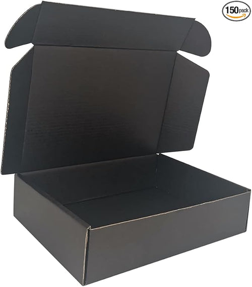 150 Pack 9x6x2'' Small Shipping Boxes, Corrugated Cardboard Mailers by CH-BOX