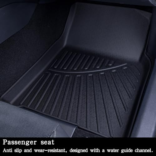 Floor Mats & Large Trunk Mat for 2015-2017 2018 2019 Ford Explorer TPE All Weather Protection Car Floor Liners with Foldable Big Cargo Liners（Foldable） Accessories - Image 3
