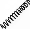 Binditek Plastic Spiral Binding Coils, 13 mm, 4:1 Pitch, Black, 50 Pack by Binditek