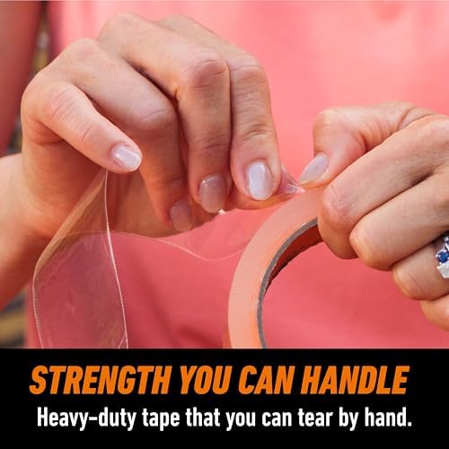 GORILLA Crystal Clear Tape, 1.88" x 18 yd, 1-Pack, Weather Resistant - Image 4
