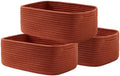 KALLAX Small Woven Storage Basket for Organizing, 13.5x9.5x5 inches, 3 Pack by KALLAX