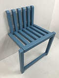 Foldable Wall Mounted Bench with 150kg Capacity for Entryway Bathroom or Living Room Stylish Hollow Design Perfect for Small Spaces by Unknown