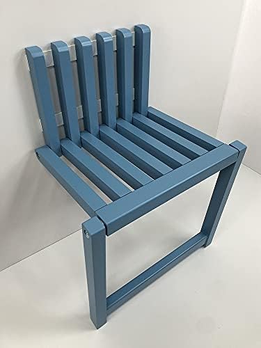 Foldable Wall Mounted Bench with 150kg Capacity for Entryway Bathroom or Living Room Stylish Hollow Design Perfect for Small Spaces by Unknown