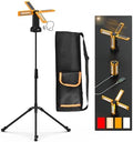 iodoo Voice Control 13200mAh Rechargeable Solar Work Light with Folding Stand Support and Portable Carrying Bag, 8000 Lumen Stepless Dimmable, 4 Lighting Modes, White/Warm/Warm White (Voice Control) by Fromnowonlightupthisworld