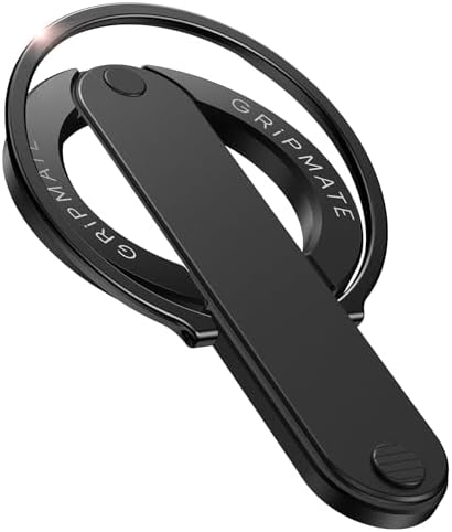 GripMate 2nd Magnetic Phone Ring Holder, Slim MagSafe Finger Loop Grip by GripMate