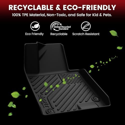 LASFIT Floor Mats for Hyundai Sonata Hybrid 2026 2025 2024 2023 2022-2020 - Image 6