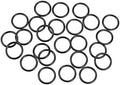 uxcell Nitrile Rubber O-Rings 23mm OD 18mm ID 2.5mm Width, Metric Nitrile Rubber Sealing Gasket for Automotive Machine Plumbing, Pack of 25 by uxcell