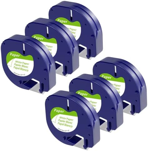 Wonfoucs Compatible Labels Replacement for Dymo Label Maker Refills 91330 by Wonfoucs