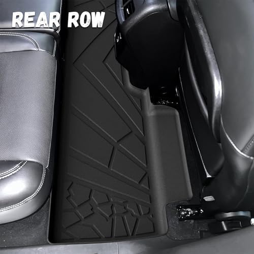 Floor Mats for Chevy Equinox/GMC Terrain 2018-2024 (Not fit EV Models), All Weather TPE Protection Floor Liners Accessories, 1st & 2nd Row & Cargo Liner - Image 5