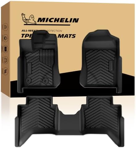 Michelin Vehicle Mat for 2024-2026 Ford Ranger SuperCrew Cab Carpet Floor by Michelin