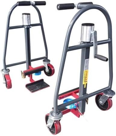 Manual Furniture and Crate Mover (Set of 2) with PU Swivel Casters - Safe and Easy Lifting -1320 lbs Capacity, Machinery Mover Pake Handling Tools Brand (PU on Steel Caster) - Image 2