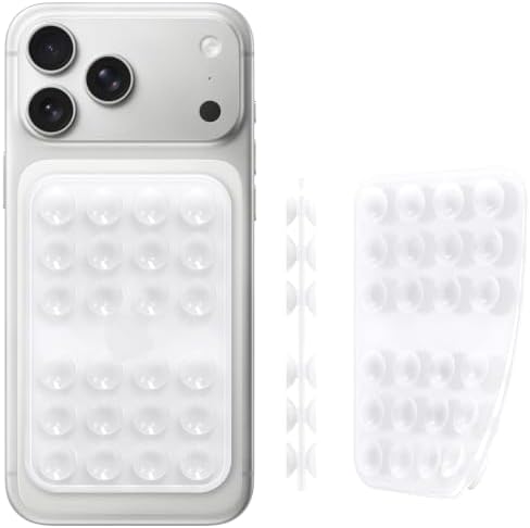 Double Sided Silicone Suction Cup Phone Case Mount for Selfie & Video,Clear by TopmadeProduct-Ordernow