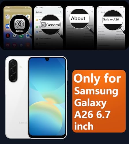 FNTCASE for Galaxy A26 5G Phone Case, Fit for Magsafe, Screen Protector - Image 2