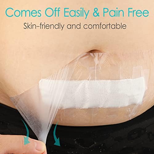 50 Pcs Waterproof Shower Protector | 4x10 Inch Knee Replacement Surgery Bandage Shower Cover Large Wounds Hip Incision Post Knee Surgery Adhesive Dressing Must Haves - Image 5