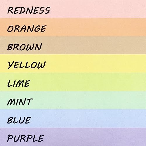 Hutou 8 Rolls Washi Tape Colored Masking Tape 1/2 Inch, Pastel Colors - Image 3