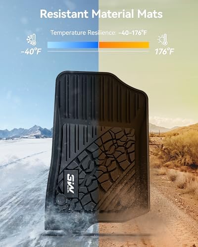 3W Floor Mats for Jeep Wrangler 4XE 2021-2026 Hybrid 4 Door (Non JL/JK) - Image 4