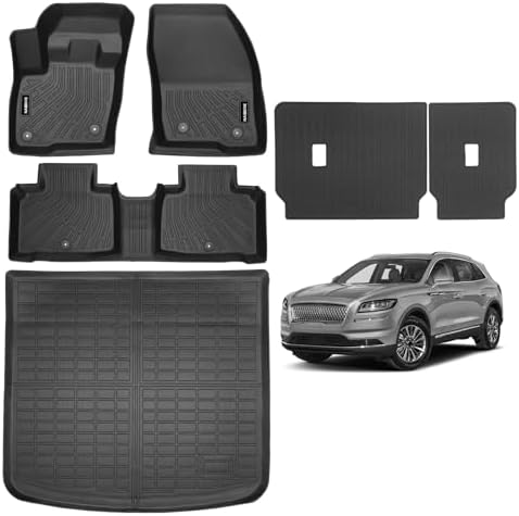 Naibeve Floor Mats for 2019-2023 Lincoln Nautilus - Image 3