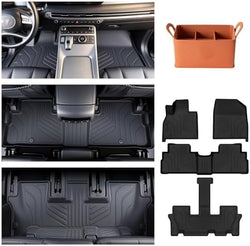 Prosheve Floor Mats & Cargo Liner Set for Hyundai Palisade 2020-2026 7/8 Passenger (2020-2025 Hyundai Palisade Floor Mat) by Unknown