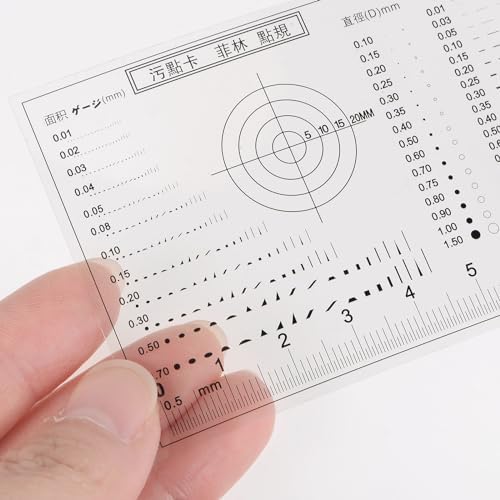 HARFINGTON High Precision SEC Size Estimation Chart 8cm 0.2mm for Diameter - Image 5