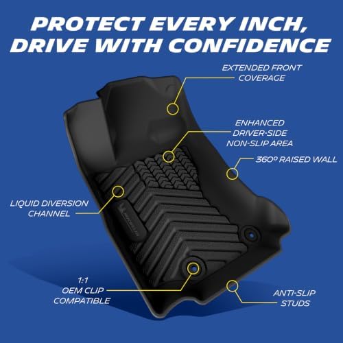 Michelin Vehicle Mats for 2020-2025 Subaru Outback & Legacy (3 Piece) - Image 3
