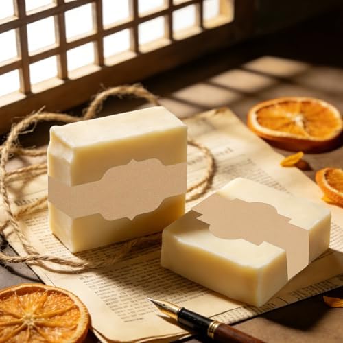 Brown Blank Kraft Soap Labels (Without Decoration) - Image 7