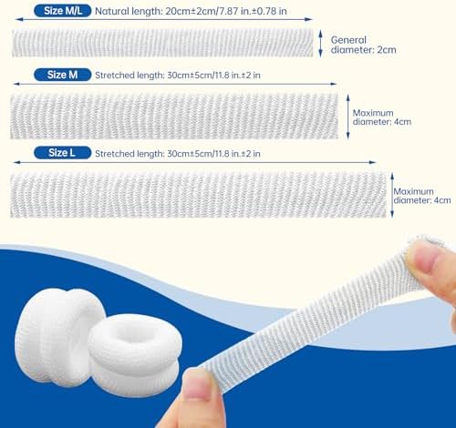 Dimora Finger Cots, Pack of 60 (Large Size) Finger Protectors, Breathable Bandages for Wound Care, Stretchy Sleeves for Gardening, Fitness and Cargo Handling, White - Image 4