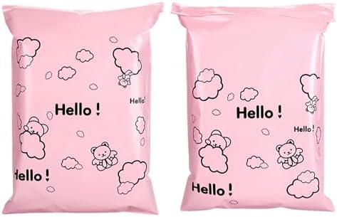 PABCK Poly Mailer Self Adhesive Shipping Envelope 50Pcs 14.96x16.9+1.97inch - Image 2