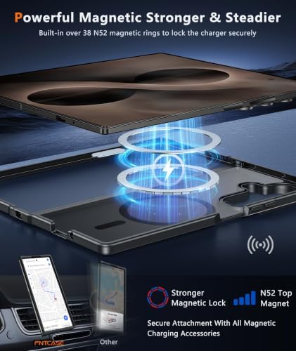 FNTCASE for Samsung Galaxy Z Fold 8 Ultra / Z Fold 7 Case, Fit for Magsafe - Image 3