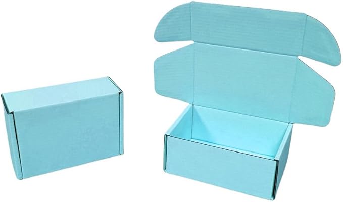 50 Pcs 4.3 x 3.1 x 2 inches Mini Size Corrugated Cardboard Gift Boxes - Image 6