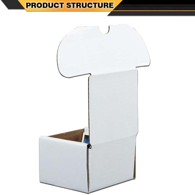 10pcs New Max Pro 200 count Cardboard Baseball/Trading Card Storage Boxes box - Image 7