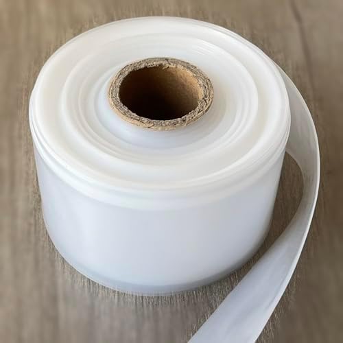 4 Mil Poly Tubing Roll for Packaging and Safe Storage of Food,2.4"Wx135'L by WelcomeToDiycoming