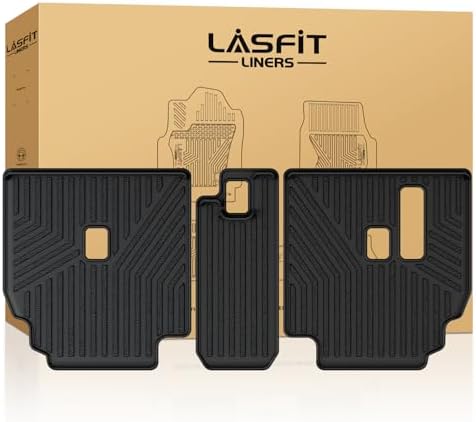 LASFIT Cargo Mat for Toyota 4Runner 2013-2024 Fit 7-Seats 2nd Row Seatback by LASFIT