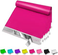 JinRuiKJ Poly Mailers 9x12 Inch, 100 Pcs Shipping Bags, Rose Red by JinRuiKJ