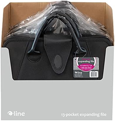C-Line Expanding File with Handles, Letter Size, Black (48211) (Pack of 6) - Image 6