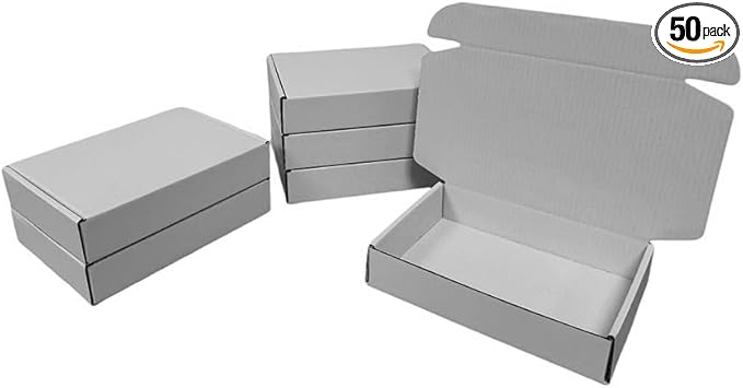 50 Pcs Mini Size Shipping Boxes by Unknown
